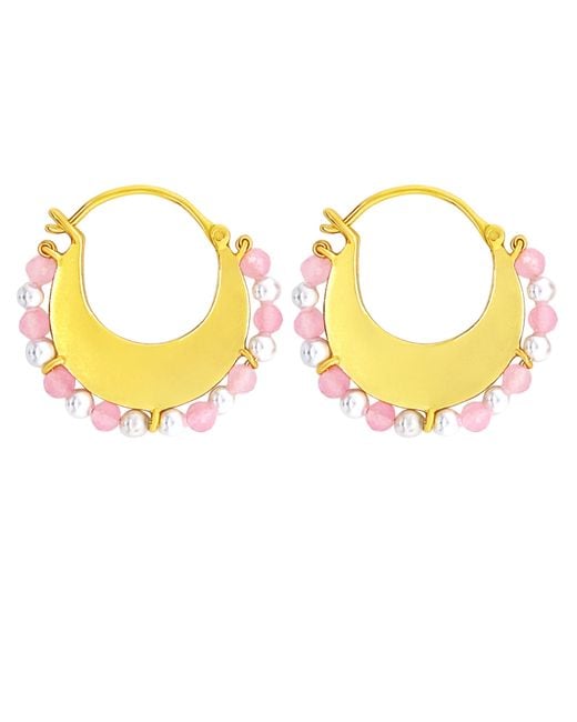 GEM BAZAAR Metallic Sands Earrings