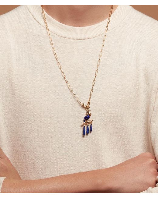 Onia Blue Cockatoo Charm