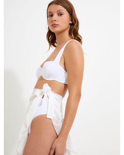 Lula-Ru White Delphi Underwire Top