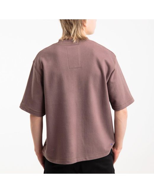 Reet Aus Brown Oversized T-Shirt For Basic for men