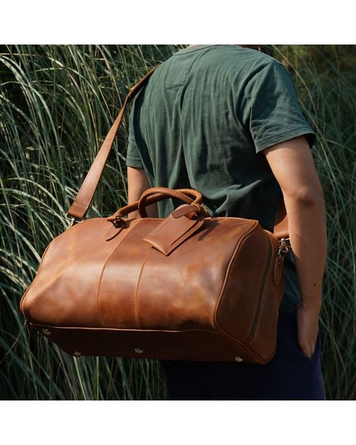 Touri Brown Worn Look Weekender