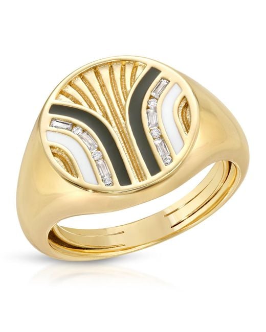 Glamrocks Jewelry Multicolor South Beach Signet