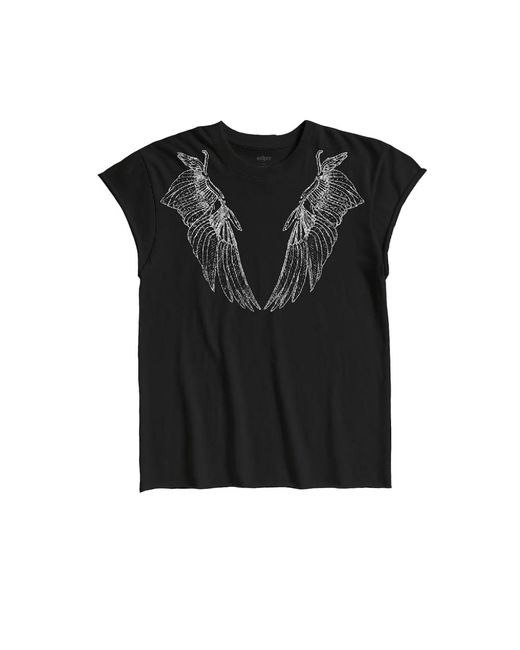 Other Uk Black Wings Rocker Tee for men