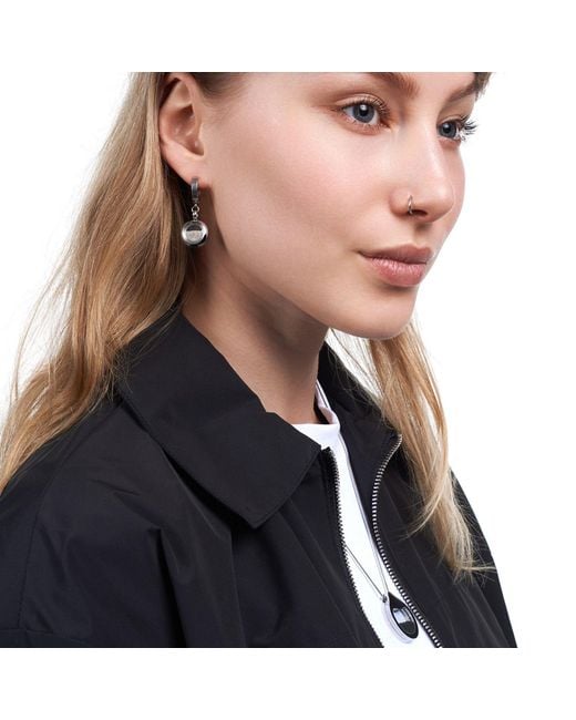 My Little Nature White Neutrals Dangle Earrings
