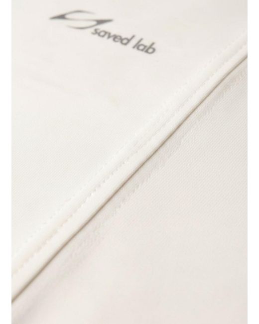 Saved Lab White Mission Tee for men