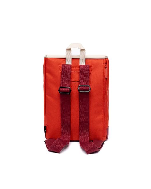 Lefrik Red Kaut Mini Backpack Cherry Block