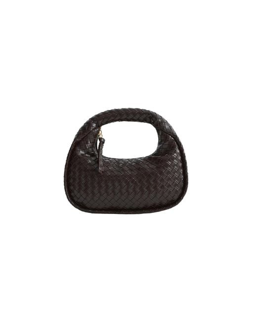 Sd Collection Black Joli Leather Mini Bag