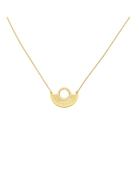 Zoe & Morgan Metallic Pocket Full Of Sunshine Necklace