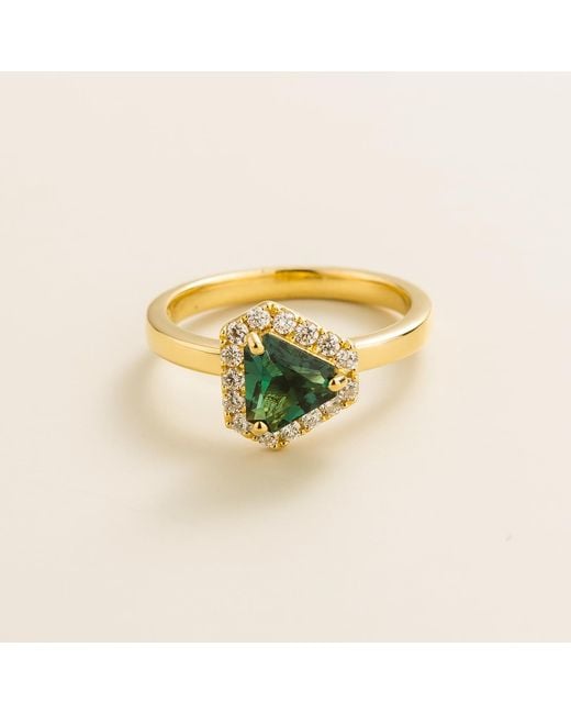 Juvetti Yellow Diana Ring