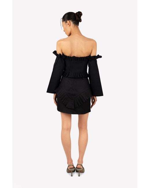 GUILLAUME ALEXANDRE Blue Charlotte Corset