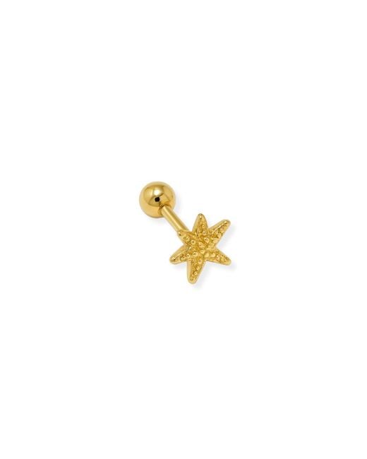 Martina Rozenberg Smira Jewelry Metallic The Mono Earring Star