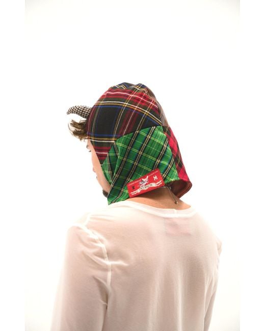 Castaneda Green Button-Up Balaclava