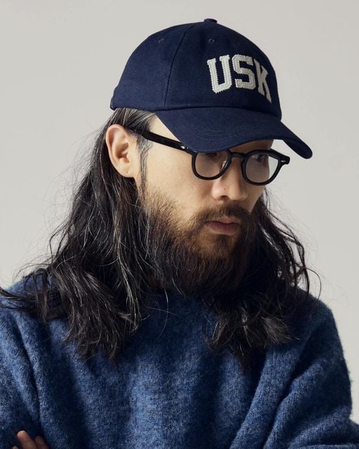 Uskees Blue Signature Cap for men