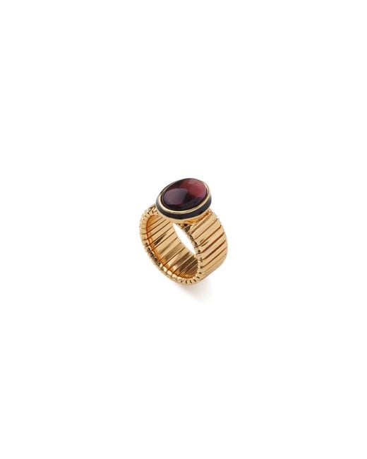 Retro Chic Metallic Gladiator Legacy Ring