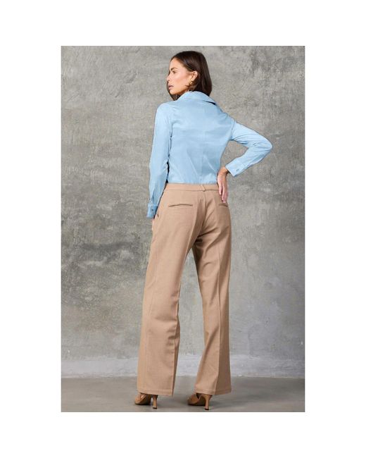 Madison / Savile Blue Sterling Regent Pleated Satin French Cuff Shirt