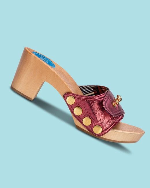 Nique Forde Pink Mulberry Georgie Sandals