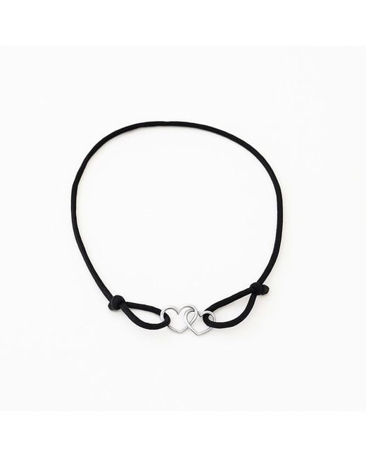 Mymokondo Black Vincia Hearts Bracelet