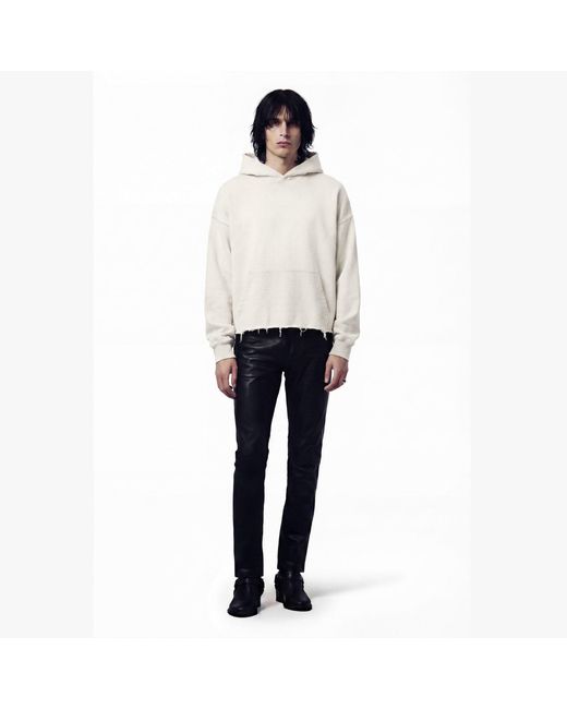 Other Uk Natural Raw Edge Oversized Hoodie