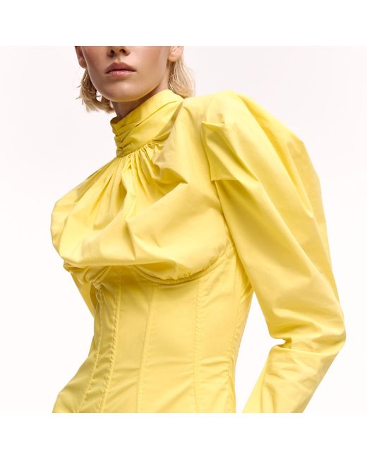 Serotoninn Yellow Corset Body