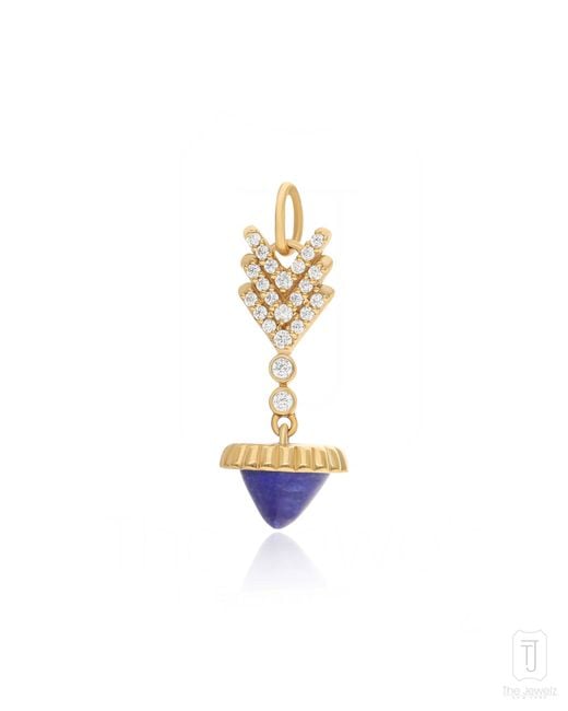 The Jewelz White Lapis Lightning Charm Gifting For