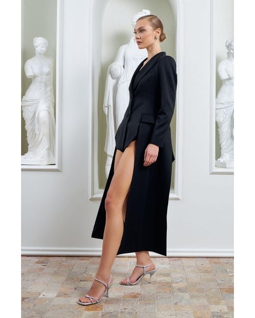 Lumina Eligma Black Opera Blazer Dress