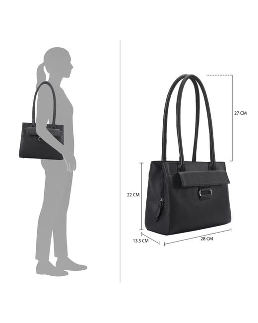 Lloyd Baker Black Lillian Shoulder Bag