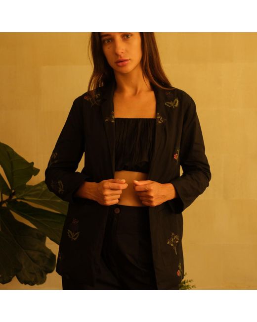 Em & Shi Black Forest Blazer