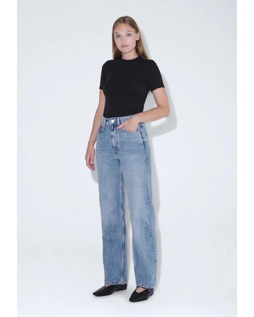 Dr. Denim Blue Echo High Straight
