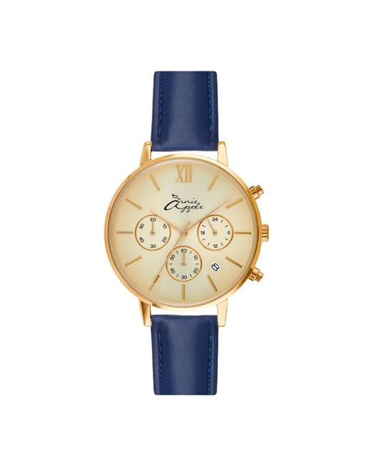 Bermuda Watch Company Blue Annie Apple Marseille & Multifunctional Interchangeable
