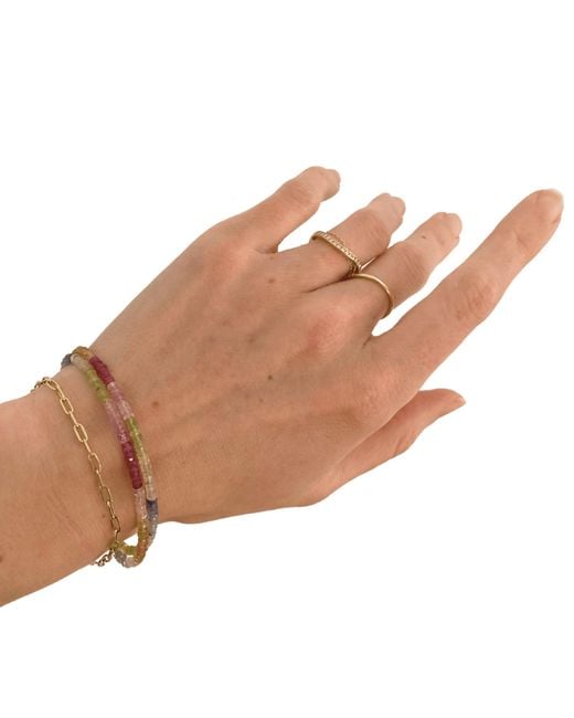 Herself Collections Metallic Sapphire Bracelet
