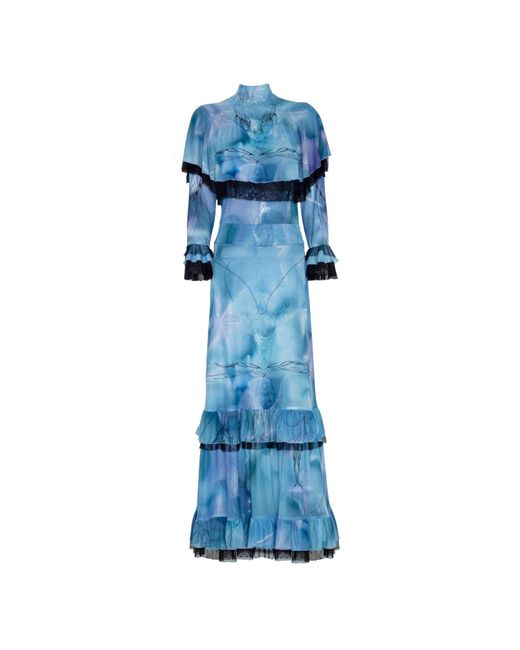 Paloma Lira Blue Victorian Dress