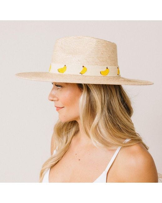 SUNSHINE TIENDA Natural Banana Breeze Palm Hat