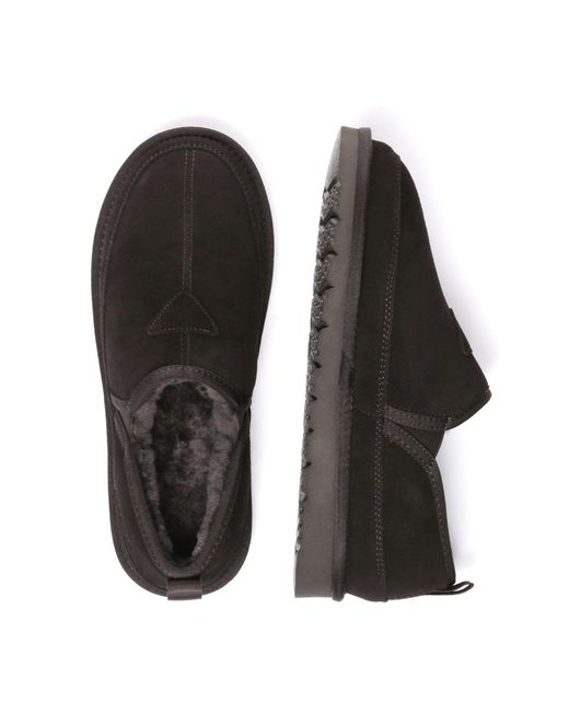 EverAu Australia Black Galah Slip On for men