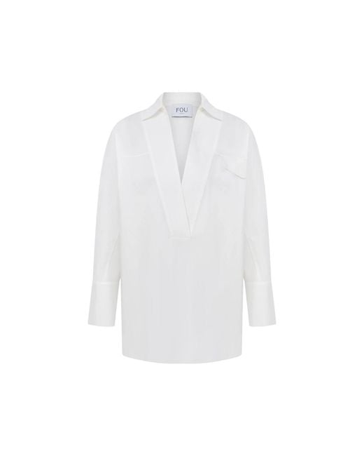 Fob Paris White Carol Shirt