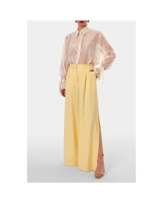 AGGI by HALEWSKI Natural Larisa Butter Jets Long Sleeves Shirt