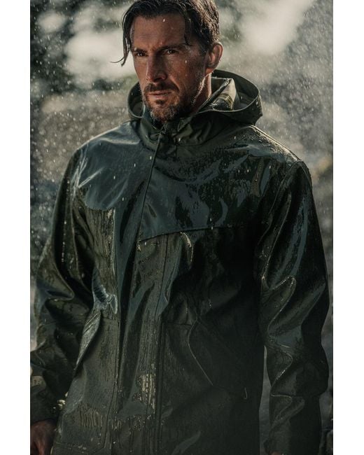 &SONS Trading Co Green Ark Raincoat for men