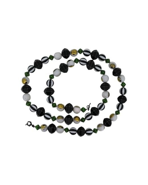 Vicki Sarge Black Delia's Eyes Everywhere Necklace
