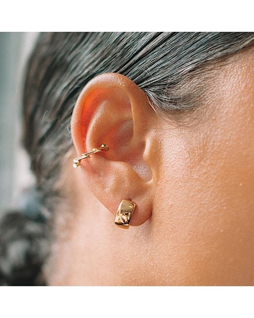 Scream Pretty Metallic Super Chunk Huggie Earrings