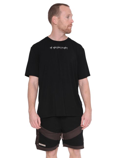 Nice Breed Black On Another Planet Tee for men