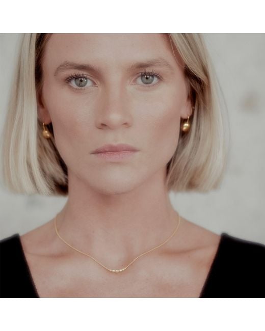 Tory Long Yellow The Orb Earrings