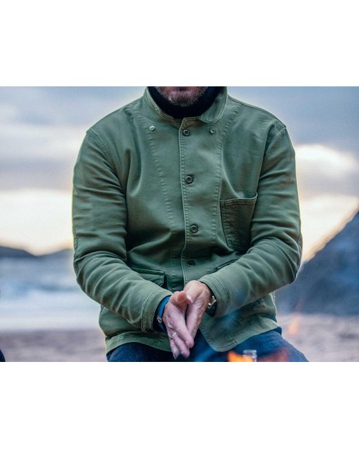 &SONS Trading Co Green Carver Jacket for men