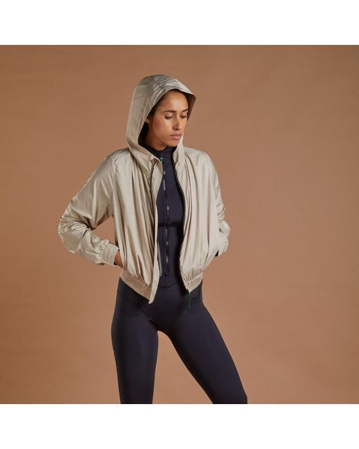 NUMBAT Natural Hooded Track Jacket