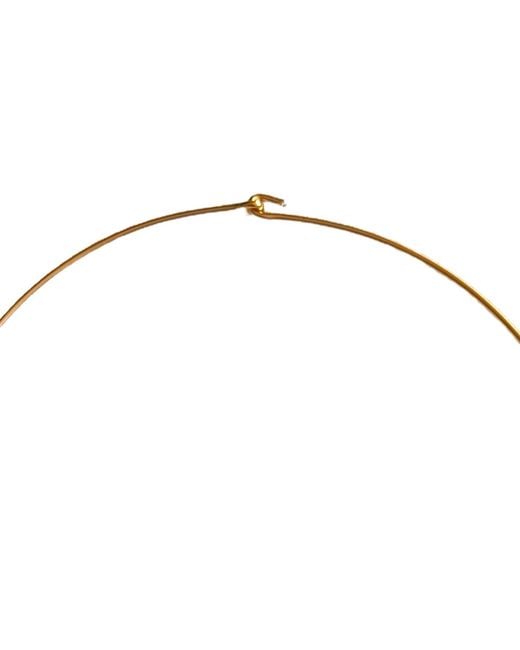 Iliana Arrazola Red Dahlia Flower Choker