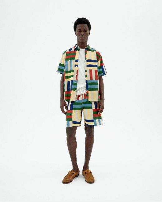 Thinking Mu Green Field Tom Shirt for men