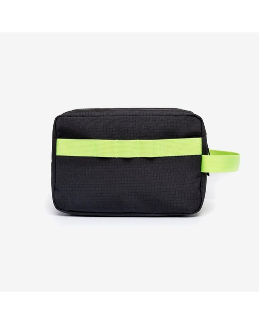 Lefrik Black Kei Double Washbag Lime Vandra