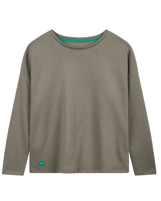 Lounge Blue Boxy Sweatshirt Light