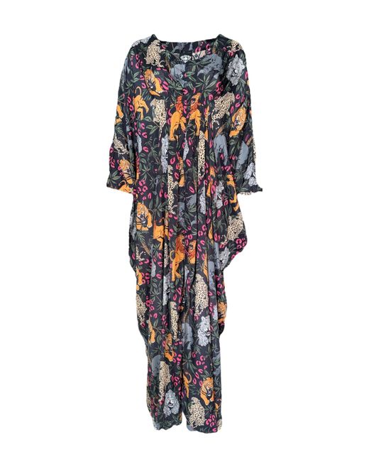 Any Old Iron Blue Big Cats Kaftan