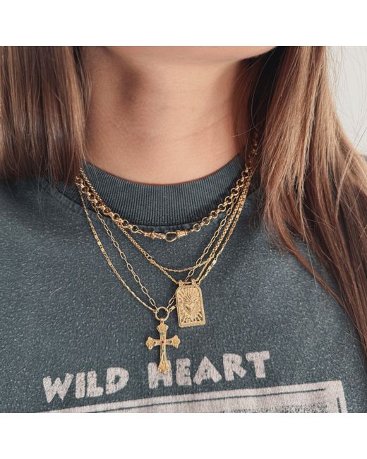 IN CAUDA VENENUM Metallic Arcanum Necklace
