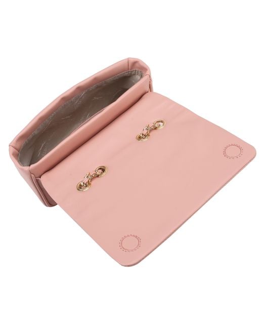 Paul Costelloe Pink Moxie Leather Crossbody Bag