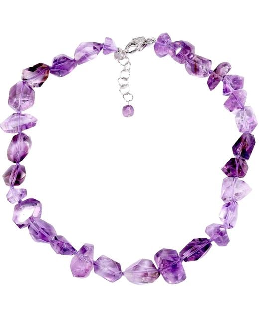 Mineralgems•Studio Purple Amethyst Ametrine Necklace